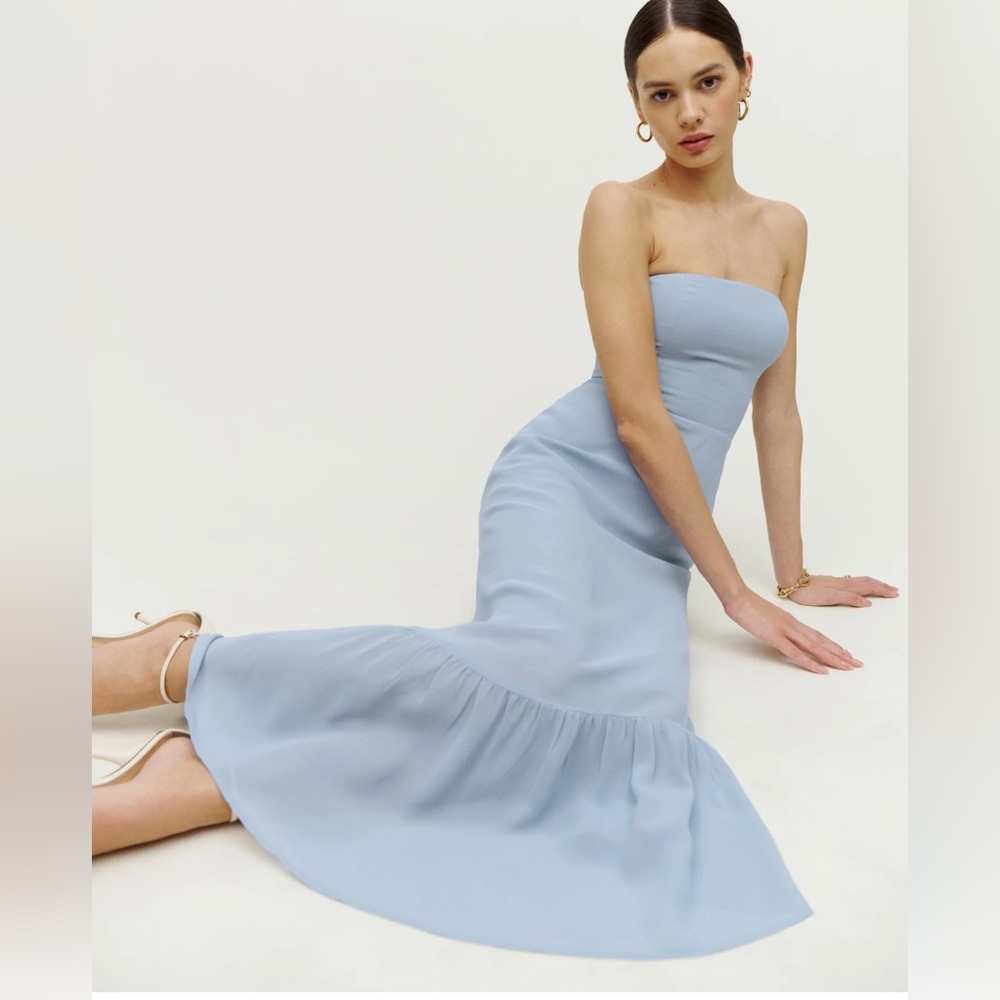 Reformation Arta Dress, Mineral Size 10 NWT